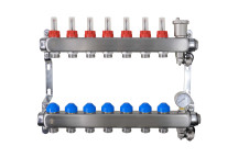 RELION 7 PORT MANIFOLD & GUAGE & AAV EXC NUTS AND BALL VALVE
