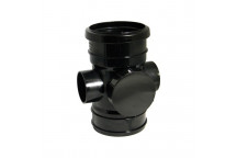 FLOPLAST 110MM BLACK ACCESSPIPE-S/SW SP275B