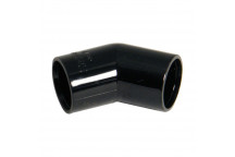 FLOPLAST OS12 21.5mm BLACK OVERFLOW135* BEND OS12B