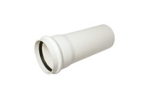 FLOPLAST 110MM WHITE SOIL PIPESOCKETED SP3W