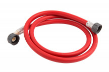 RED WASHING MACHINE  HOSE 2.5M
