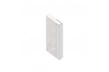 FIBO PROFILES POLISHED CHROME J-SHAPED END PROFILE