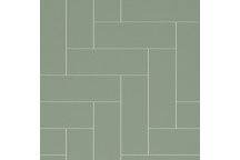 FIBO URBAN OLIVE GREEN EM STRAIGHT HERR TILE M75 600MM AQ PANEL