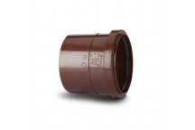 TUPLINGS 110MM SOIL SINGLE SOCKET BROWN