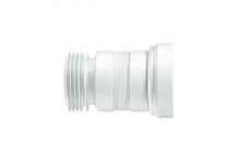 MCALPINE FLEXIBLE  PAN CONNECTOR STRAIGHT WC-F18R SHORT