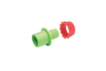 PLASSON 7787 ADAPTOR LOW DENSITY B1972 CLASS D 3/4\" LIGHT GREEN