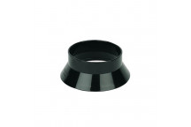 FLOPLAST 110MM BLACK WEATHERING COLLAR SP300B
