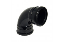 FLOPLAST 110MM BLACK 92.5* BEND-DS SP561B
