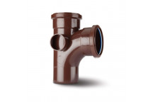 TUPLINGS 110MM X 92.5DG PLAIN BRANCH BROWN