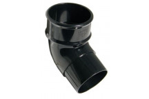 FLOPLAST 68MM BLACK OFFSET BEND RB2B
