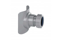 MEC SOIL PIPE BOSS CONN 57MM HOLE SIZE- 4\"/110MM * 2\" PIPE GREY