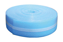 RELION BLUE EDGE INSULATION 8MM X150MM X25MTR OVERLAP SKIRT & ADHESIVE