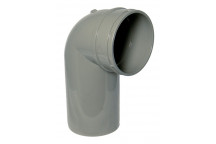 FLOPLAST 110MM O/G 90*BEND-SKT/SPIG. SS168G