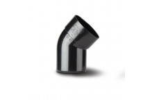 TUPLING 82MM X 135 DEGREE SINGLE SOCKET OFFSET BEND BLACK