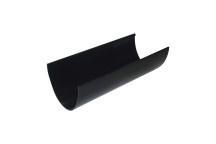 FLOPLAST 115MM RGH4 HICAP 115 X75MM GUTTER BLACK RGH4B