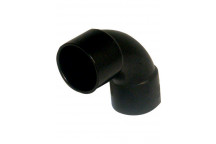 FLOPLAST 32MM BLACK ABS 92.5*BEND WS14B