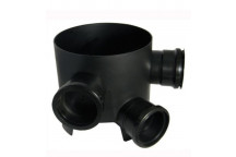 FLOPLAST 110MM ACCESS CHAMBER SHALLOW BASE  1/63 D810
