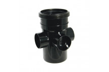 FLOPLAST 110MM BLACK BOSS PIPE-S&S SP581B