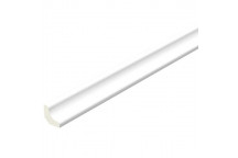 KARNDEAN SCOTIA WOOD EFFECT WHITE PAINTABLE SCOTIA 2400MM X 17.3MM X 1
