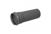 FLOPLAST 110MM ANTHRACITE SOIL PIPESOCKETED 3M SP3AG