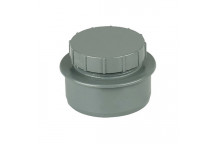 FLOPLAST 110MM GREY ACCESS PLUG SP292G