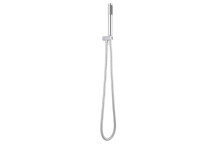 RELION ROUND SHOWER HANDSET WALL BRACKET/HOSE/HEAD OUTLET KIT CHROME