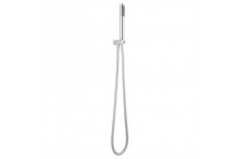 RELION ROUND SHOWER HANDSET WALL BRACKET/HOSE/HEAD OUTLET KIT CHROME