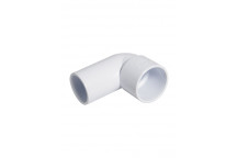 FLOPLAST 50MM WHITE ABS CONV.BEND WS28W
