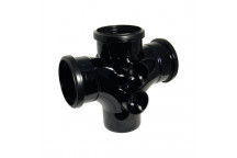 FLOPLAST 110MM BLACK 92.5*DBLE.BRANCH SP230B