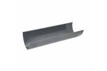 FLOPLAST 115MM RGH4 HICAP 115 X75MM GUTTER ANTHRACITE GREY RGH4AG