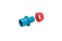PLASSON 7786 ADAPTOR LOW DENSITY BS1972 CLASS C 1/2\" LIGHT BLUE
