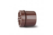 TUPLINGS 110MM SCREWED ACCESS CAP BROWN