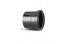 TUPLING 82MM SINGLE SOCKET BLACK
