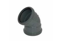 FLOPLAST 110MM ANTHRACITE 135* BEND DS SP563AG
