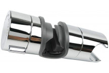 I/C UNIRISER CHROME 18-25MM ADJUSTABLE CLAMP BRACKET HANDSET HOLDER UR