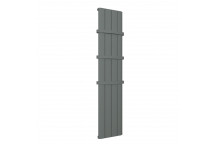 EASTBROOK PERETTI 1800 X 375 ALUMINIUM RADIATOR TEXTURED ANTHRACITE
