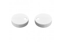 EPS TOILET SEAT COVER CAPS - WHITE