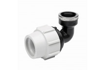 PLASSON 90 ELBOW WITH FEMALE THREADED OFFTAKE 25mm X 3/4\" 71502575