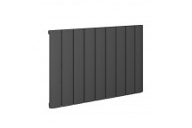 EASTBROOK PERETTI 600 X 470 ALUMINIUM RADIATOR TEXTURED ANTHRACITE