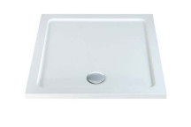 RELION 760X760 ABS STONE RESIN TRAY WHITE