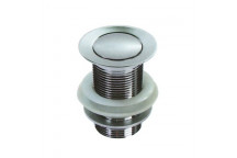 NEW RELION LUXURY BASIN WASTE CLICKER TYPE UNSLOTTED BRASS MATERIAL UN