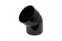 FLOPLAST 110MM BLACK OFFSET BEND - BOTTOM SP435B