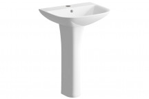 EPS GLARAMARA 560X450MM 1TH BASIN & FULL PEDESTAL (BOXED)