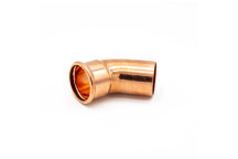 EPS COPPER PRESS 54MM 45D STREET ELBOW