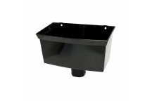 FLOPLAST 68MM RHS1 HOPPER BLACK RHS1B