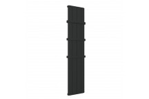 EASTBROOK PERETTI 1800 X 280 ALUMINIUM RADIATOR TEXTURED BLACK