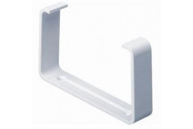 FLAT CHANNEL SYSTEM 100 CLIP WHITE