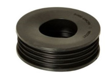 FLOPLAST UNIV DRAIN ADAPTOR-SOCKET 110MM SQ/HR D96