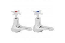 DEVA X TOP 3/4 BATH TAPS PAIR