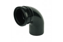FLOPLAST 110MM BLACK 92.5* BEND-S&S SP161B